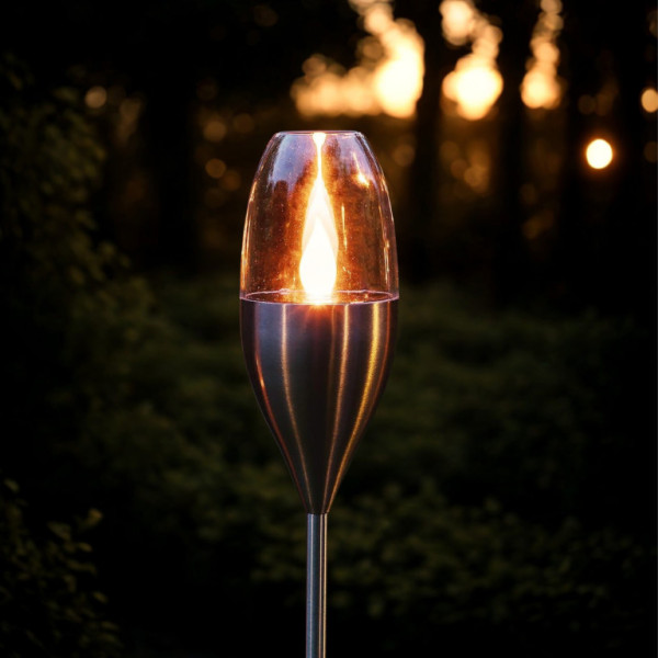 Kynast Zahradní LED solární svítidlo pochodeň 112 cm