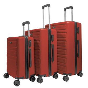 Aga Travel Sada cestovních kufrů MR4657 Červená