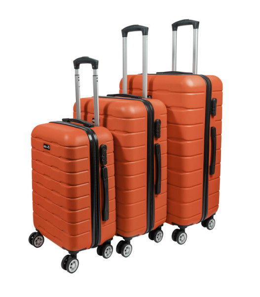 Aga Travel Sada cestovních kufrů MR4658 Oranžová