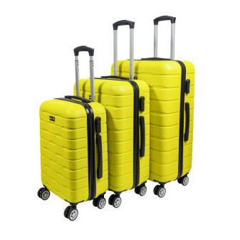 Aga Travel Sada cestovních kufrů MR4658 Žlutá
