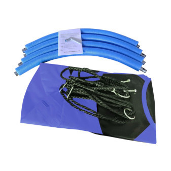 Aga Závěsný houpací kruh 110 cm Modrý