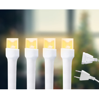 Aga Vánoční světelný závěs 500 LED Teplá bílá