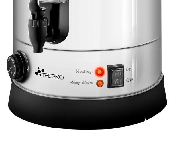 Tresko Vařič svařeného vína 6,8 l Stříbrný