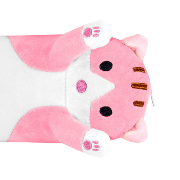 Aga4Kids Plyšový polštář Kočka Růžová 50 cm
