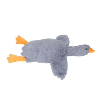 Aga4Kids Plyšový polštář Husa Šedá 90 cm