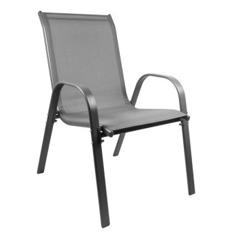 Aga 4x Zahradní židle MR4400GY-4 Šedá