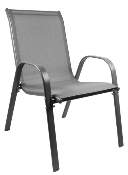 Aga 4x Zahradní židle MR4400GY-4 Šedá