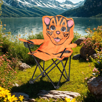 Linder Exclusiv Dětské kempingové křeslo Tiger