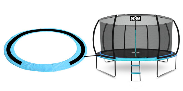 Aga Kryt pružin na trampolínu EXCLUSIVE 430 cm Světle modrý/Černý
