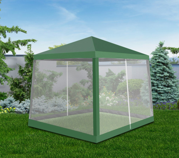 Aga Zahradní altán s moskytiérou 2,4x3 m Zelený