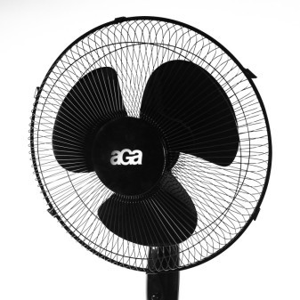 Aga Stojanový ventilátor 43 cm Černý