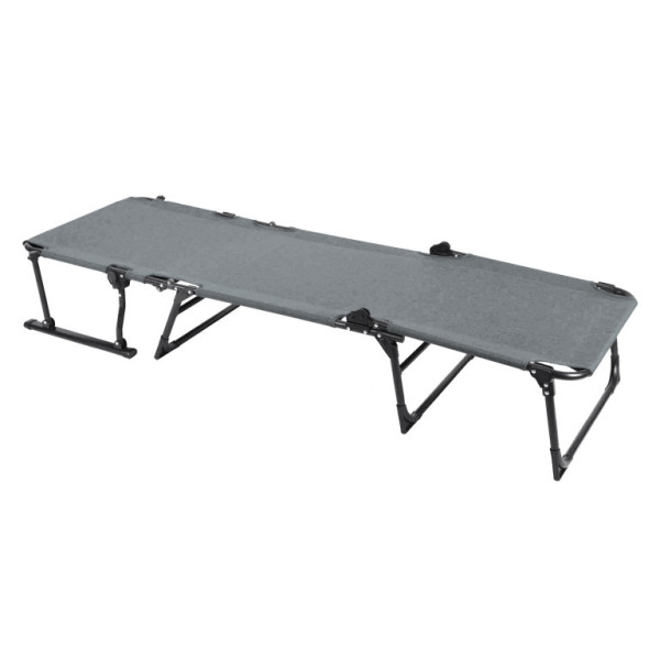 Linder Exclusiv Rozkládací lehátko 2v1 Černé/Šedé