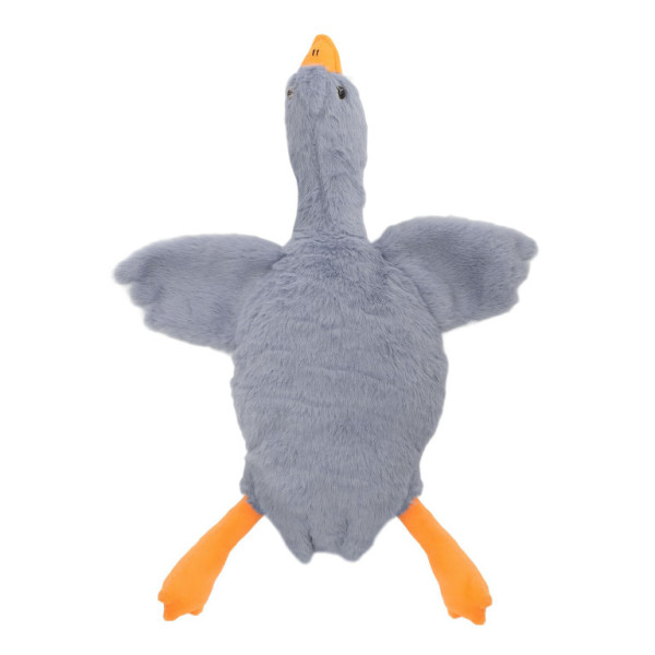 Aga4Kids Plyšový polštář Husa Šedá 90 cm
