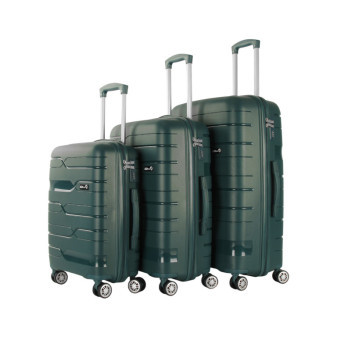 Aga Travel Sada cestovních kufrů MR4680 Tmavě zelená