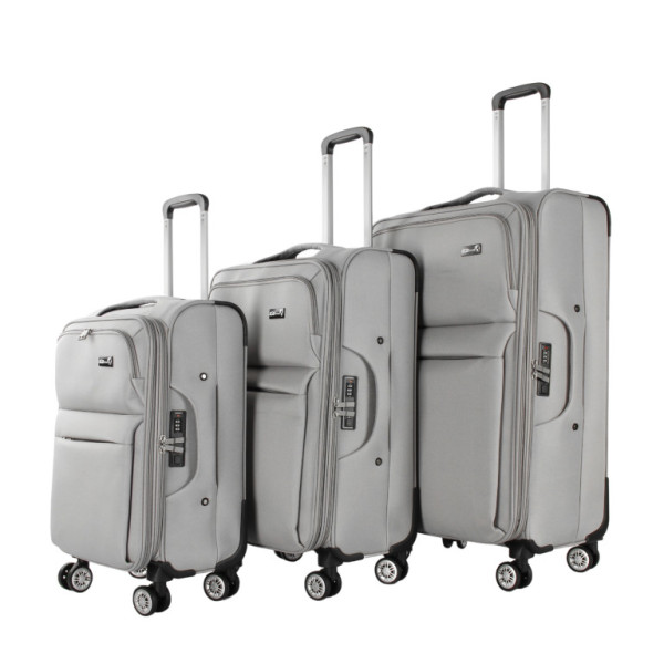 Aga Travel Sada cestovních kufrů MR4676 Světle šedá