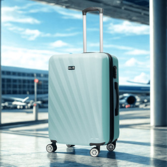 Aga Travel Cestovní kufr 66x46x27cm MR4653 Tyrkysová