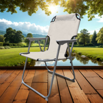Linder Exclusiv Skládací křeslo PO2600B Béžové
