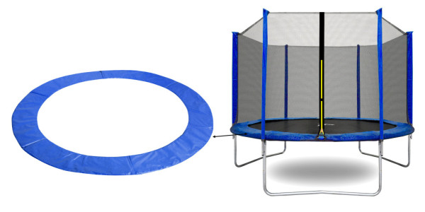 Aga Kryt pružin na trampolínu 150 cm Modrý