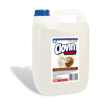 Mýdlo tekuté Clovin Handy, extrahusté, mléko s kokosem , 5l