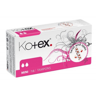 Kotex tampóny 16ks mini-dopredaj