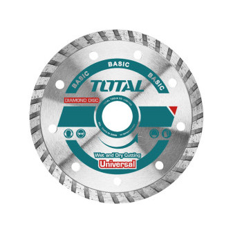 Kotouč diamantový řezný, Turbo, suché i mokré řezání