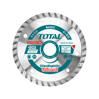 Kotouč diamantový řezný, Turbo, suché i mokré řezání