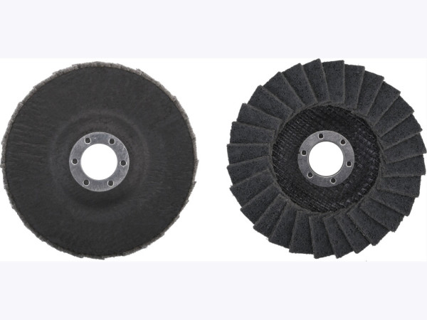 kotouč lamelový šikmý z brusného karbidového rouna, O 125mm, P320-velmi jemný
