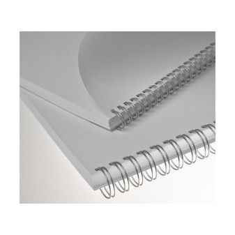 Kovové hřbety Eurosupplies (3/1') 8 mm stříbrné