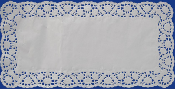 Čipka papierová 36 x 46 cm hranatá 1 ks Gastro