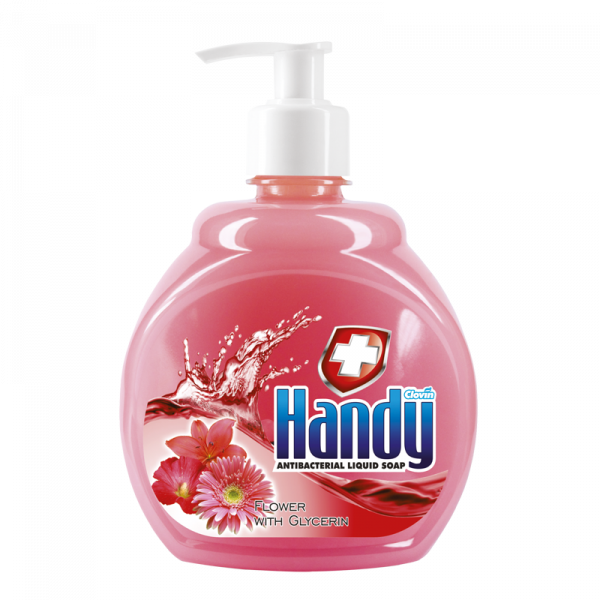 Mýdlo tekuté Clovin Handy, extrahusté, květinová vůně  500 Ml