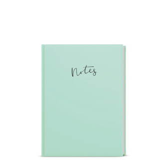 Notes linkovaný - A6 - Lamino Pastel - zelená