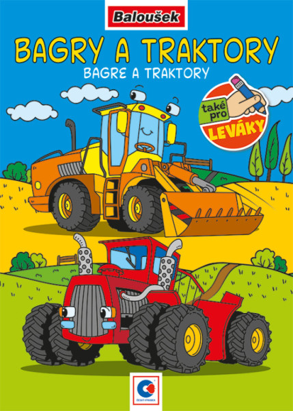 Kolorowanka - A5 - Koparki i traktory