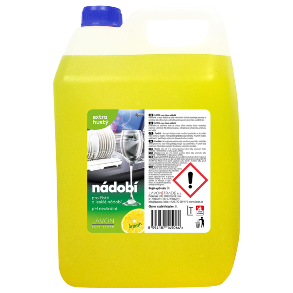 LAVON nádobí LEMON 5l