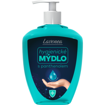LAVONEA hygienické mydlo s panthenolom, antimikrobiálna prísada 500ml