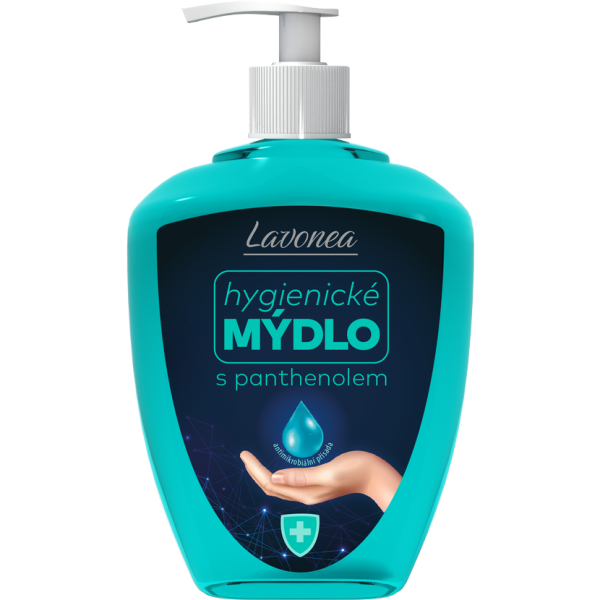 LAVONEA hygienické mýdlo s panthenolem, antimikrobiální přísada 500ml 10089