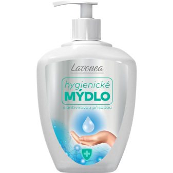 LAVONEA hygienické mydlo s antivírusovou prísadou 500ml