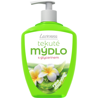 LAVONEA tekuté mýdlo ALOE VERA (zelené)  500ml 10038