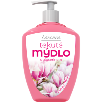 LAVONEA tekuté mýdlo MAGNÓLIE (růžové) 500ml 10011