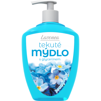 LAVONEA tekuté mýdlo POMNĚNKA (modré) 500ml 10012