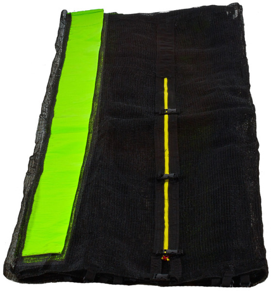 Aga Ochranná síť 250 cm na 6 tyčí Černá síť / Světle zelená