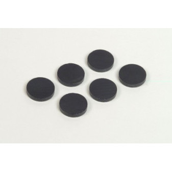 Magnet 850/20 průměr 2 cm černý 12ks RON