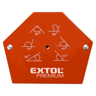 magnet-úhelník svařovací, 30°-45°-60°-75°-90°-135°, nosnost do 22kg
