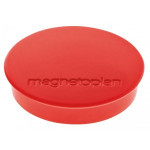 Magnesy Magnetoplan Discofix standardowe 30 mm czerwone