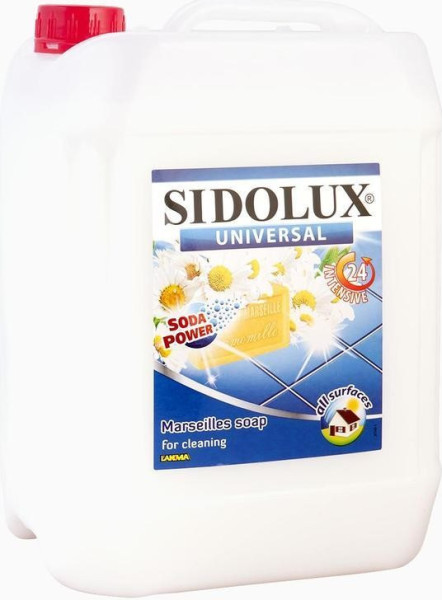 Univerzální čistič Sidolux Marseillské mýdlo+soda 5l