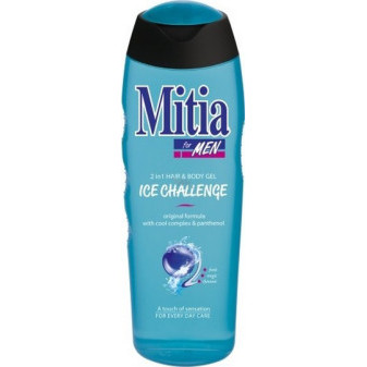 Sprchový gel for men, 400 ml, ICE Challenge, hair and body Mitia