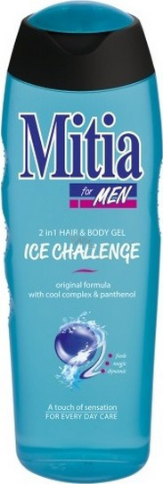Sprchový gel for men, 400 ml, ICE Challenge, hair and body Mitia