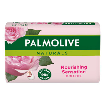 Palmolive tuhé mýdlo 90g Růžové okvětní lístky a mléko