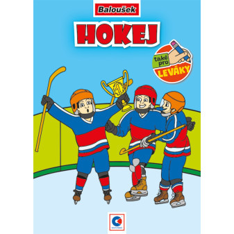 Kolorowanka - A5 - Hokej