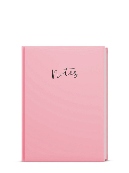 Notes linkovaný - A6 - Lamino Pastel - růžová