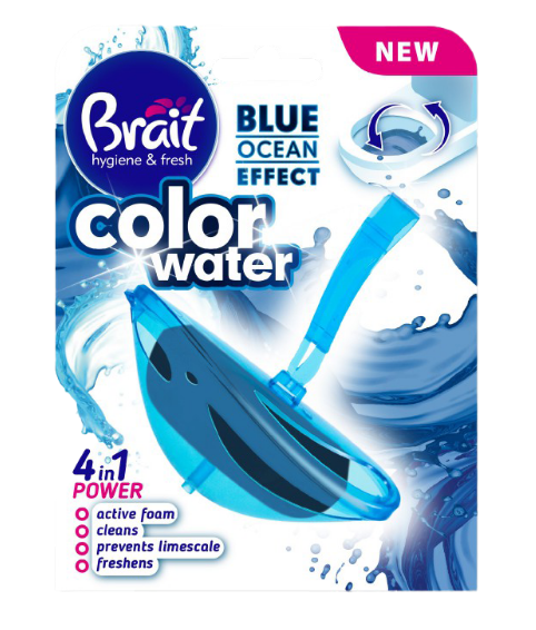 WC závěs Brait Color Water 40g Blue Ocean